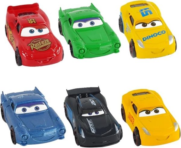 6-piece Mini Metal Alloy Car Dinky Set – Durable Die-cast Toy Vehicles For Kids, Compact Pull-back Cars For Racing, Collecting & Imaginative Play – Realistic Design, Perfect Gift