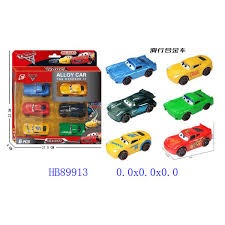 6-piece Mini Metal Alloy Car Dinky Set – Durable Die-cast Toy Vehicles For Kids, Compact Pull-back Cars For Racing, Collecting & Imaginative Play – Realistic Design, Perfect Gift
