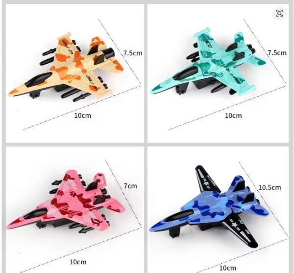 Alloy Plane Set | Best Quality Plane Set For Kids | Plane Set For Babies | Toys For Babies – Random Color