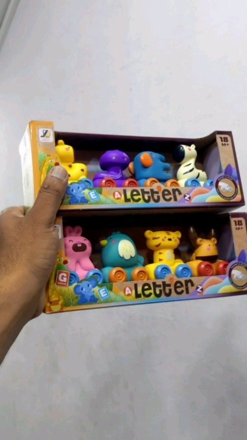 Alphabet Animal Learning Toy For Kids – Fun & Interactive Way To Teach Letters, Words & Animal Names – Perfect For Toddlers – Pack Of 03