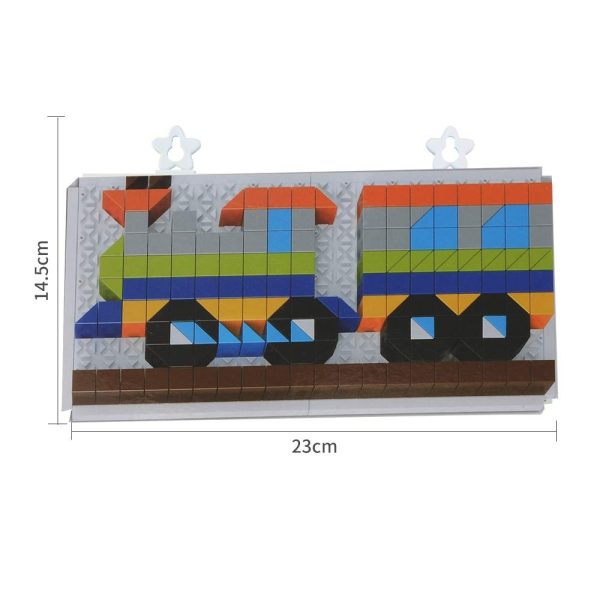 Building Block Set For Kids | Best Quality Block Table Toy For Kids – Toys For Boys & Girls – Building Blocks With Table ( Random Design )
