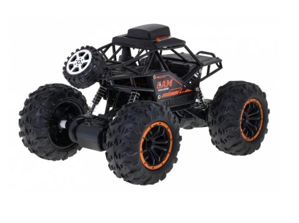 Crawler Cross Country Car With Camera | Remote Control Car With Camera Wifi 720p Hd Fpv Camera, 2.4ghz 1:18 Scale Off-road Remote Control Rechargeable Monster Truck Toys For Boys – Color Black | Toys For Kids | Remote Control Car