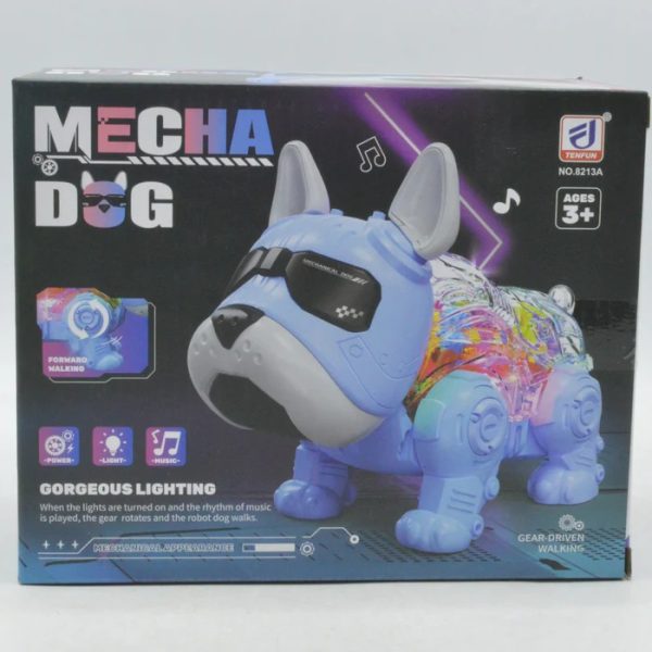 Mecha Dog Interactive Robot Toy – Walking, Music & Lights For Kids Ages 3+ | Best Quality Toy – Random Color