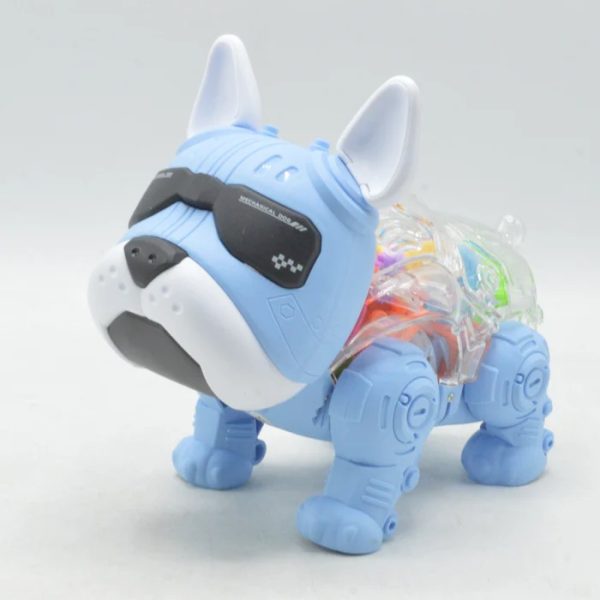 Mecha Dog Interactive Robot Toy – Walking, Music & Lights For Kids Ages 3+ | Best Quality Toy – Random Color