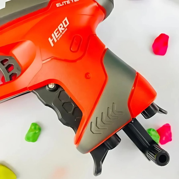 X Warrior Hero Gun Soft Gun Dart Shooting Game Set: The Best Gift For Young Warriors – Random Color