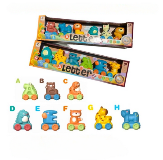 Alphabet Animal Learning Toy For Kids – Fun & Interactive Way To Teach Letters, Words & Animal Names – Perfect For Toddlers – Pack Of 03