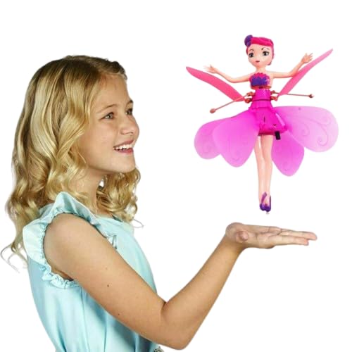 Magical Flying Fairy Doll, hand Sensor Control / Sky Dancers Flying Toy, (random Color)