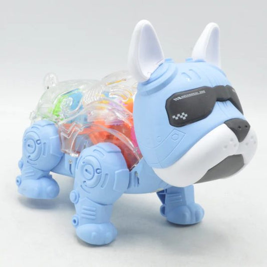 Mecha Dog Interactive Robot Toy – Walking, Music & Lights For Kids Ages 3+ | Best Quality Toy – Random Color