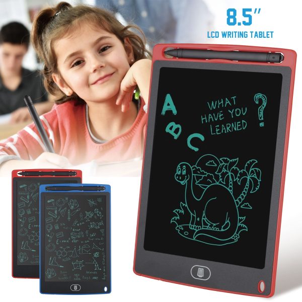 Pack Of 01 – Lcd Writing Tablet For Kids – Digital Drawing Pad With Erasable Screen, Reusable Writing Board For Drawing, Doodling, And Learning (random Color)