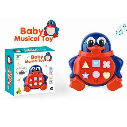 Penguin Press And Play Toy | Best Quality Baby Play Toy | Penguin Play Toy For Kids | Penguin Toy – Baby Musical Toy
