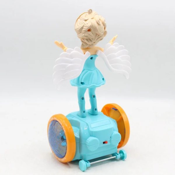 Princess Balance Car With Light & Music | Best Quality Princess Doll | Doll For Baby Girls | Random Color