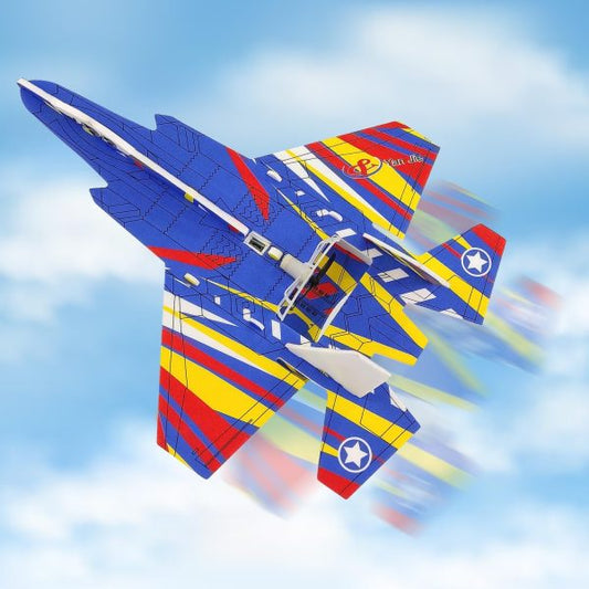 Yj035 Kids Toy Airplane I Hand Throwing Flying Jet I Safe For Indoor And Outdoor Play I Bright & Colorful Soft Foam Design I Diy Airplane I Durable Foam Construction